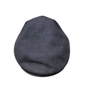 Panizza Italia 1879 Levine Newsboy Hat  62 7 3/4 100% Linen